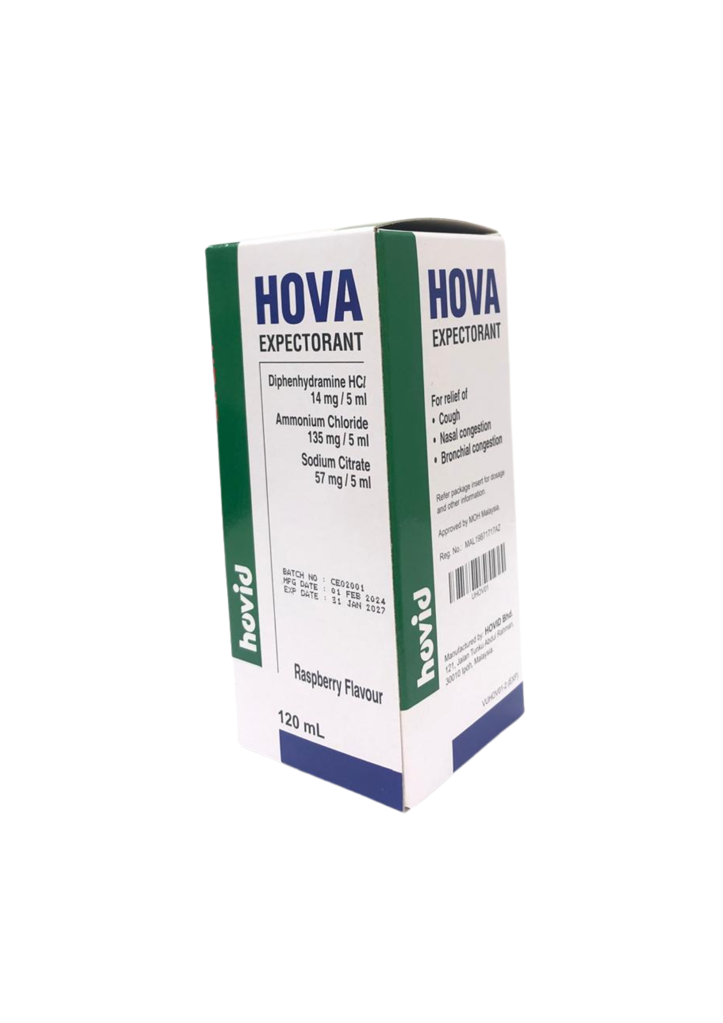 Hova Expectorant 120ml