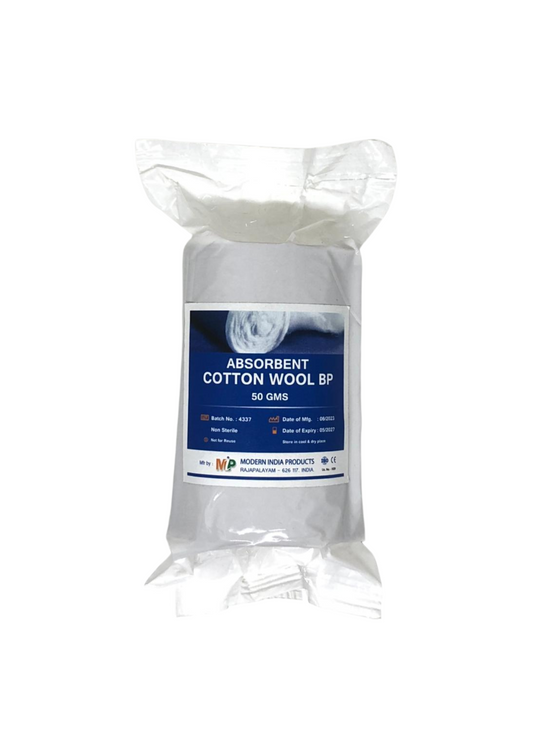 Absorbent Cotton Wool BP 50gms