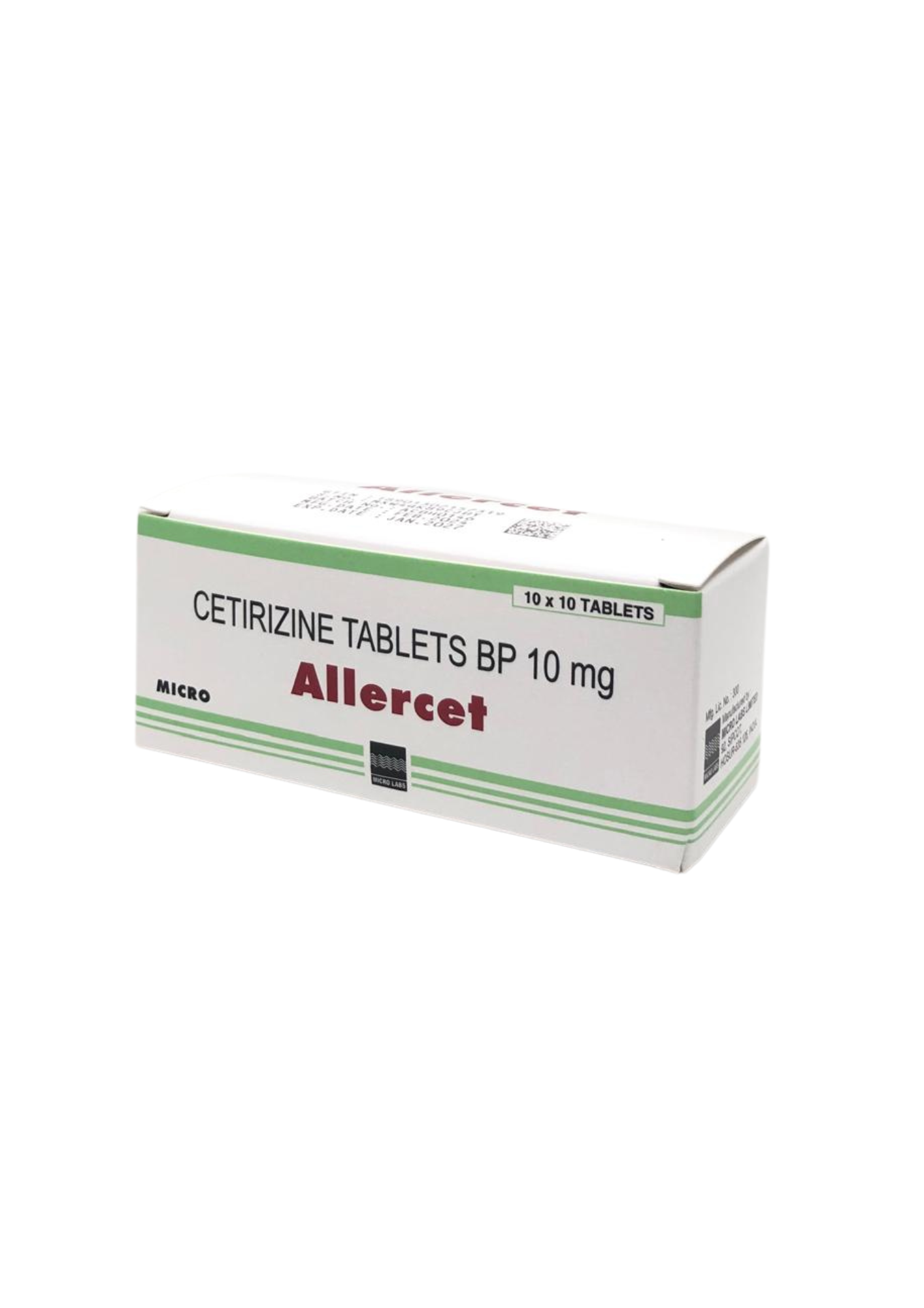 Allercet 10mg TAB