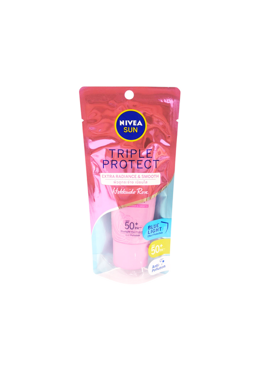 Nivea Sun Triple Protect Extra Radiance & Smooth SPF50+ 40ml