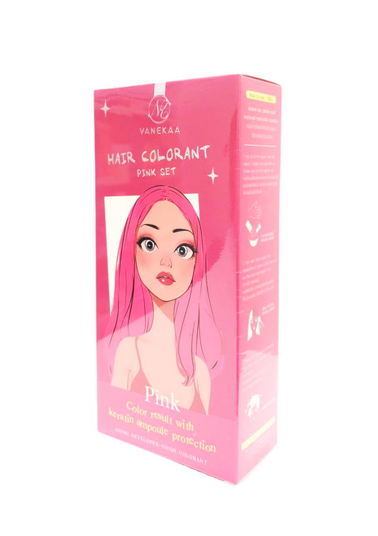 Vanekaa Hair Colorant Pink Set (Pink)