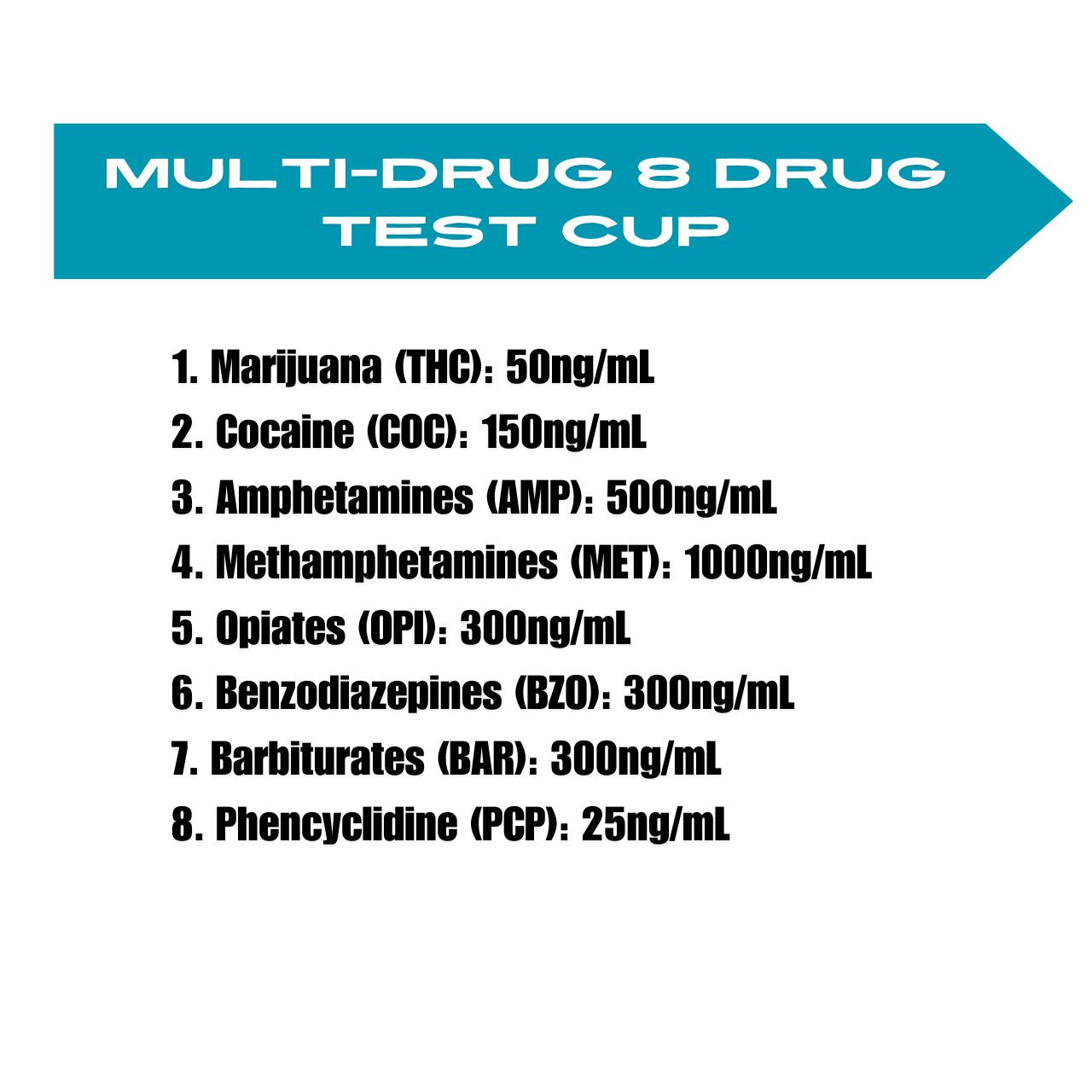 Medline Drug-Test Kit Cup